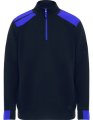 Heren Fleece Sweater Roly Maverick SU8413 navy blue-royal blue